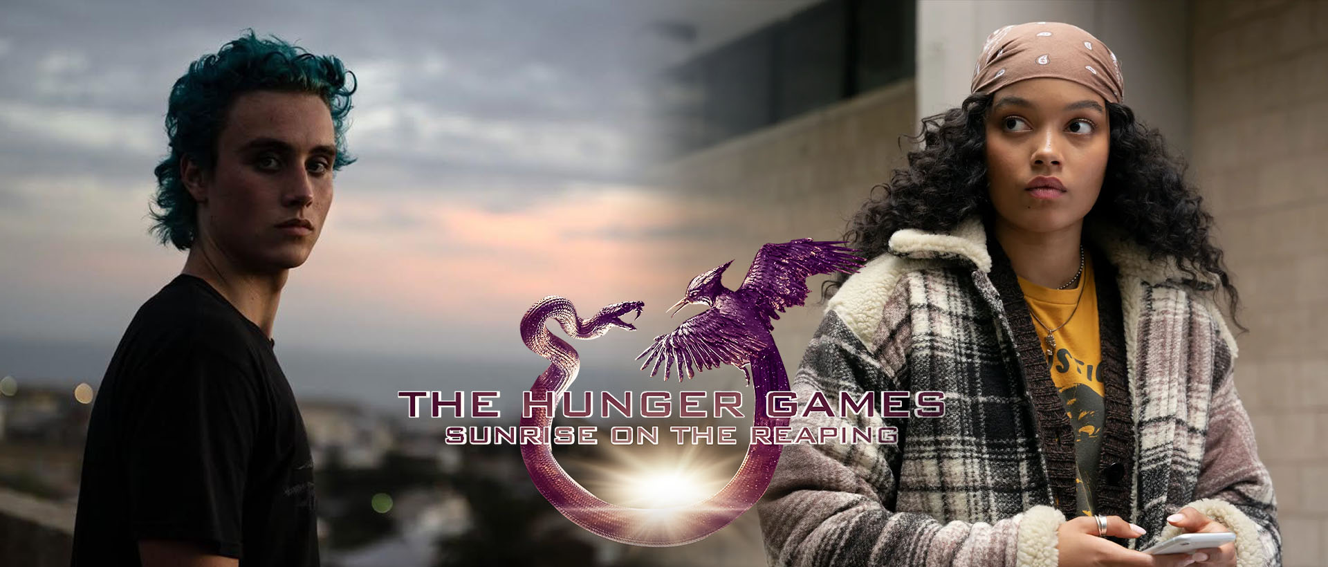 Prekuel Serial The Hunger Games, Joseph Zada dan Whitney Peak Pimpin 'Sunrise on the Reaping'!