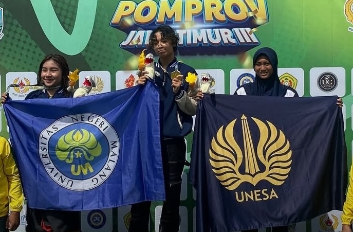 Dengan Perolehan Total 29 Medali Emas, UM Runner Up Pomprov III Jatim