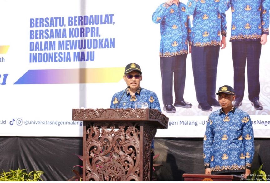HUT ke-54 KORPRI di UM: Rektor Tekankan Integritas dan Penguatan Pelayanan Publik