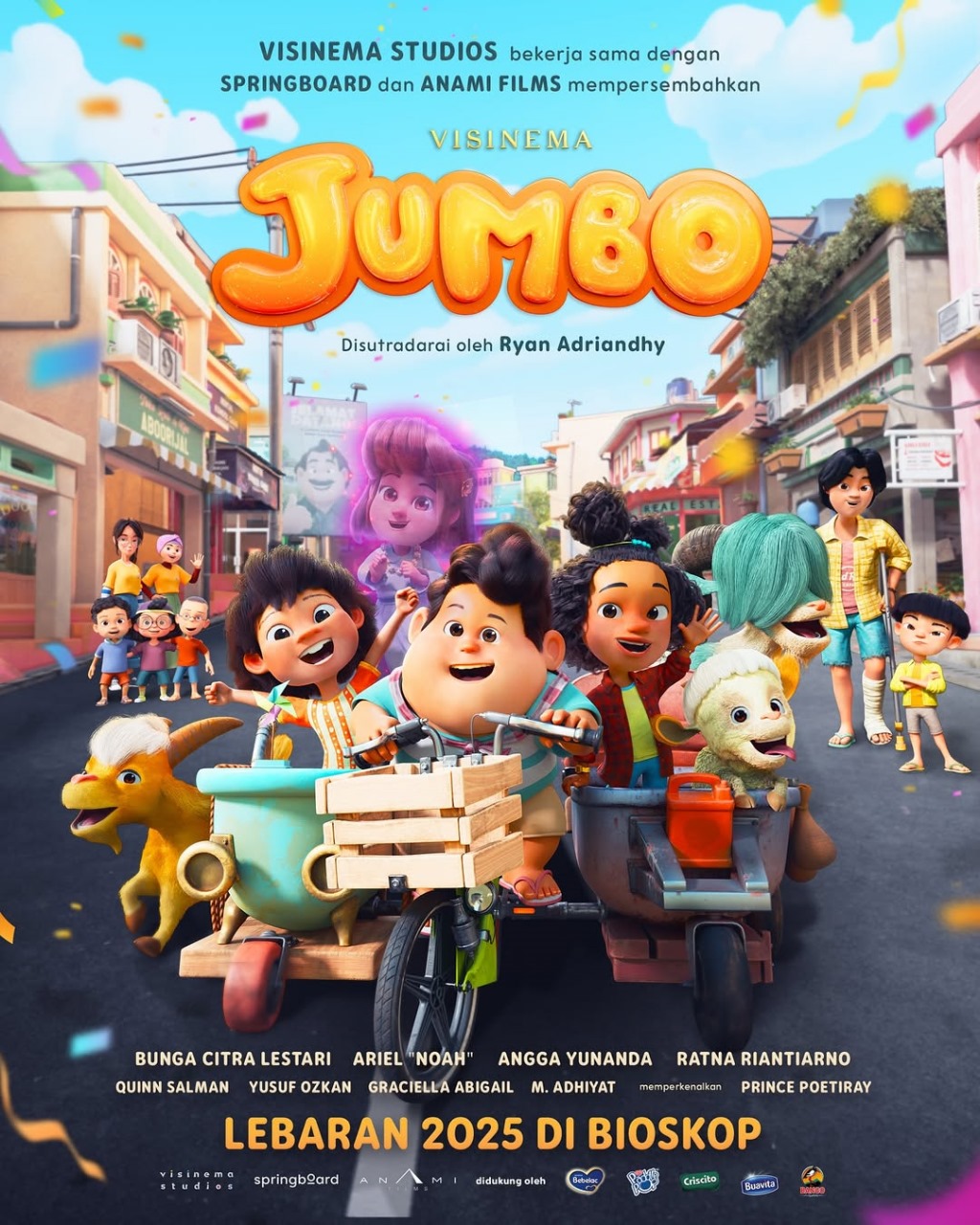 Jumbo, Film Animasi Indonesia Pertama yang Tayang di 17 Negara, Siap Hadir Lebaran 2025