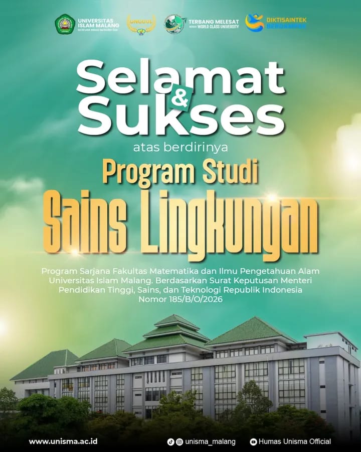 UNISMA Resmi Dirikan Program Studi Sains Lingkungan untuk Cetak Generasi Peduli Bumi