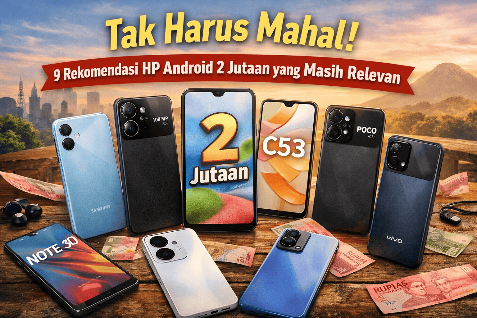 Tak Harus Mahal: 9 Rekomendasi HP Android 2 Jutaan yang Masih Sangat Relevan