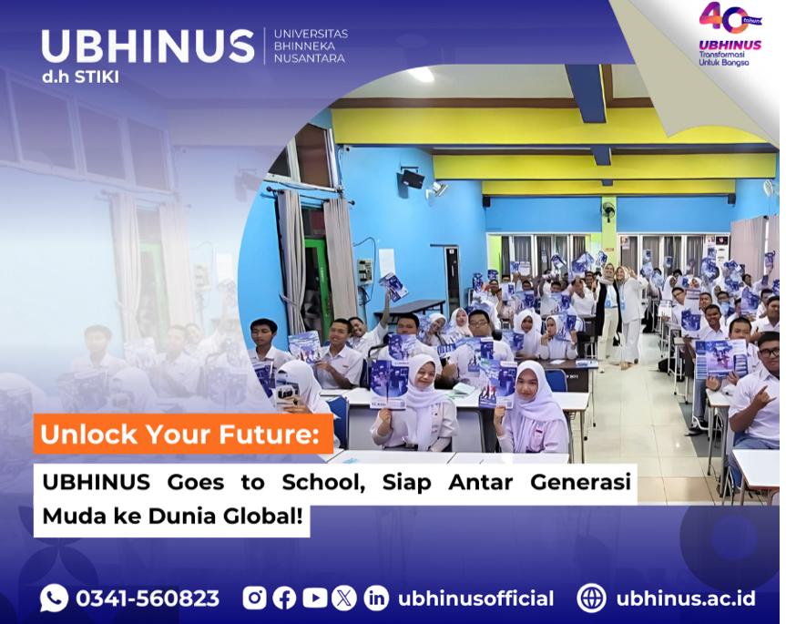 UBHINUS Goes to School Hadir di SMK 3 Malang