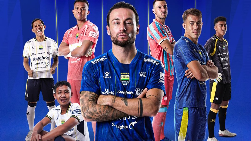 Jersey Persib 2026/2027 Resmi Dirilis, Ada Bintang Kelima dan Patch Emas