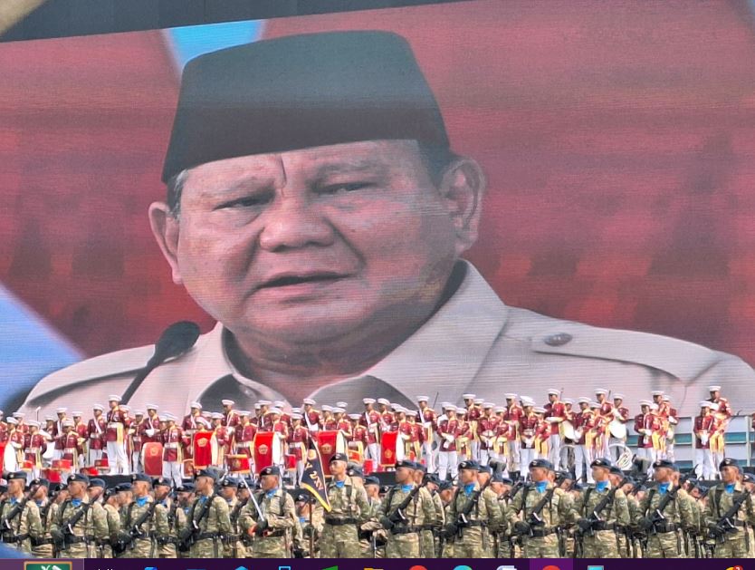 HUT ke-80 TNI, Prabowo: TNI Harus Ikuti Perkembangan Zaman dan Teknologi