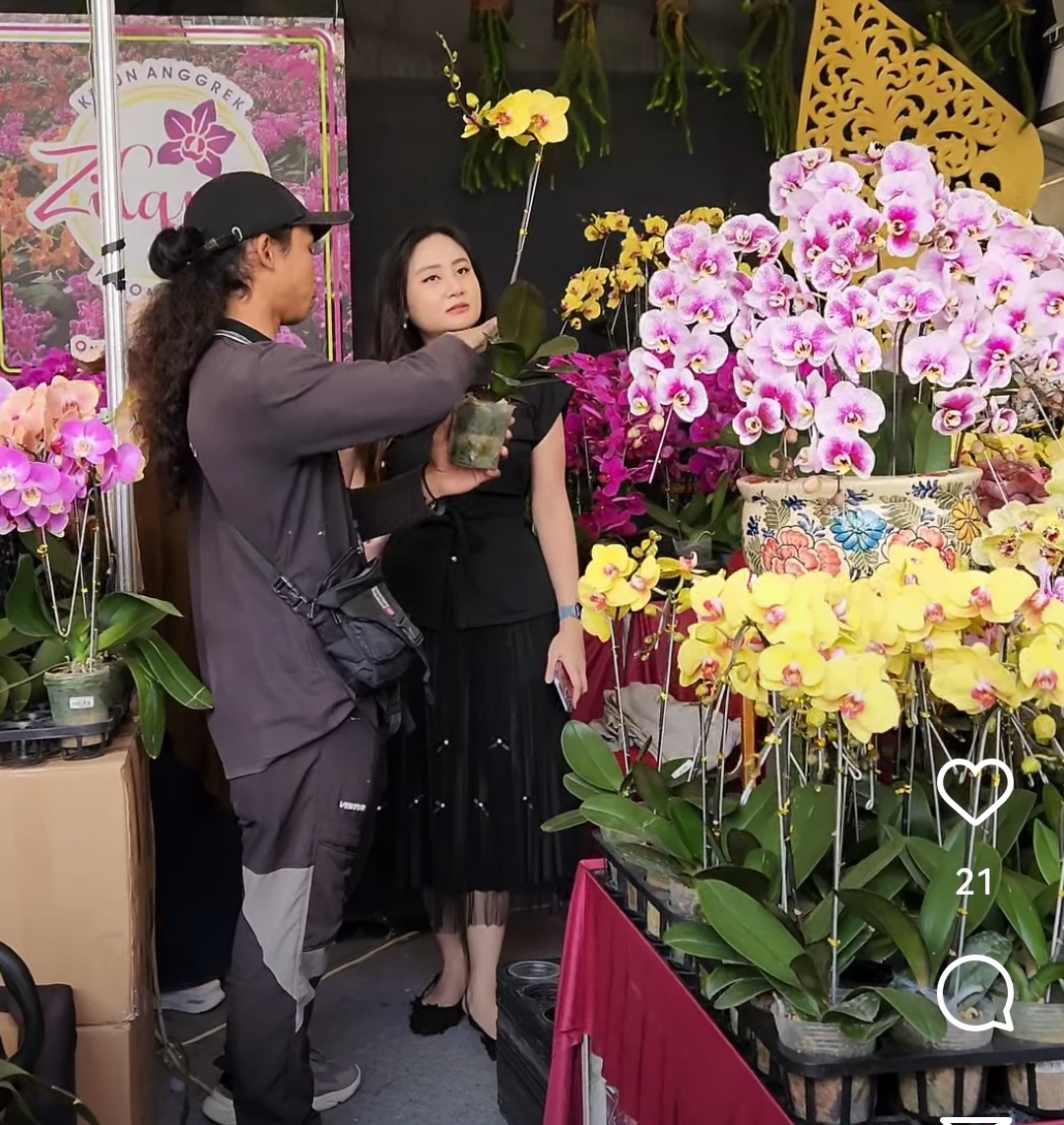 Sedang Nge-Camp di Batu, Para Influencer Jatim Kunjungi Batu Shining Orchid Week 2024