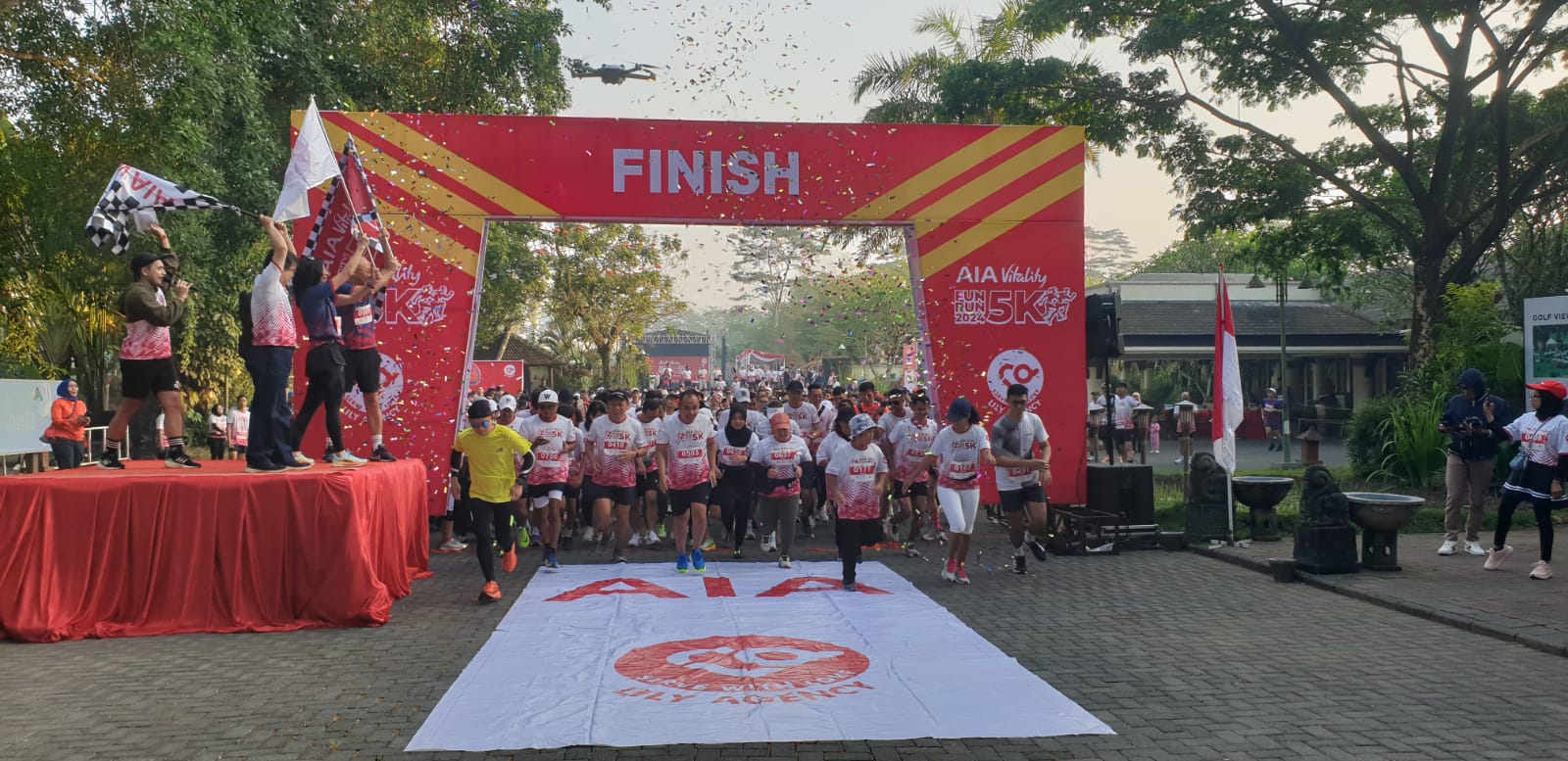 AIA Fun Run Digelar Di Malang, Ajak Tenaga Pemasar, Nasabah dan Masyarakat Umum Jalankan Pola Hidup Sehat