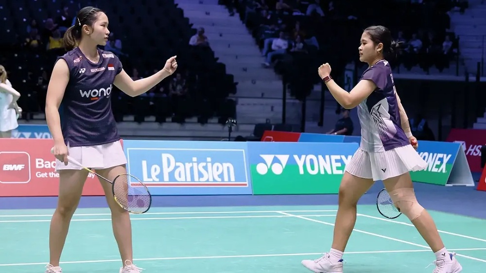 Jadwal Ganda Putri French Open 2026: Rachel/Febi dan Tiwi/Fadia Hadapi Wakil Jepang