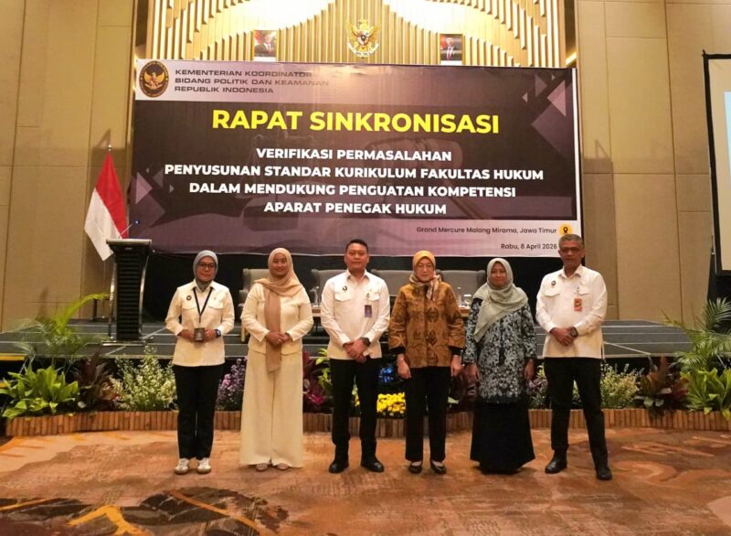 Kemenko Polkam Libatkan FH UB dan FH Unair dalam Pembaruan Kurikulum Hukum