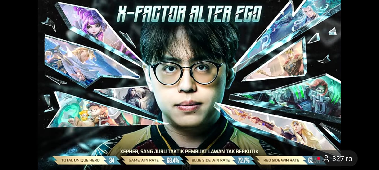 Jagoan Taktik Off-Meta hingga Bingungkan Lawan, Itulah Xepher sang Pelatih Alter Ego  