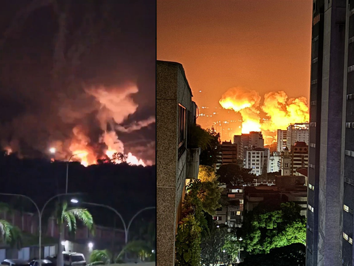 Caracas Diguncang Bom! Amerika Serikat Lancarkan Serangan ke Venezuela, Presiden Maduro Ditangkap!