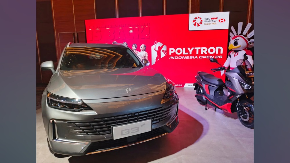 Polytron Indonesia Open 2026: Jadi Sponsor Utama, Siapkan G3 Plus untuk Mobilitas Atlet Dunia