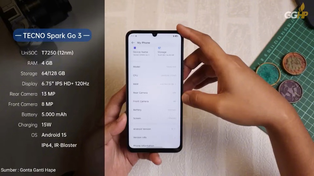 Rekomendasi HP 1 Jutaan Terbaik: 4 Smartphone Murah Paling Worth It, Ada RAM 6 GB!