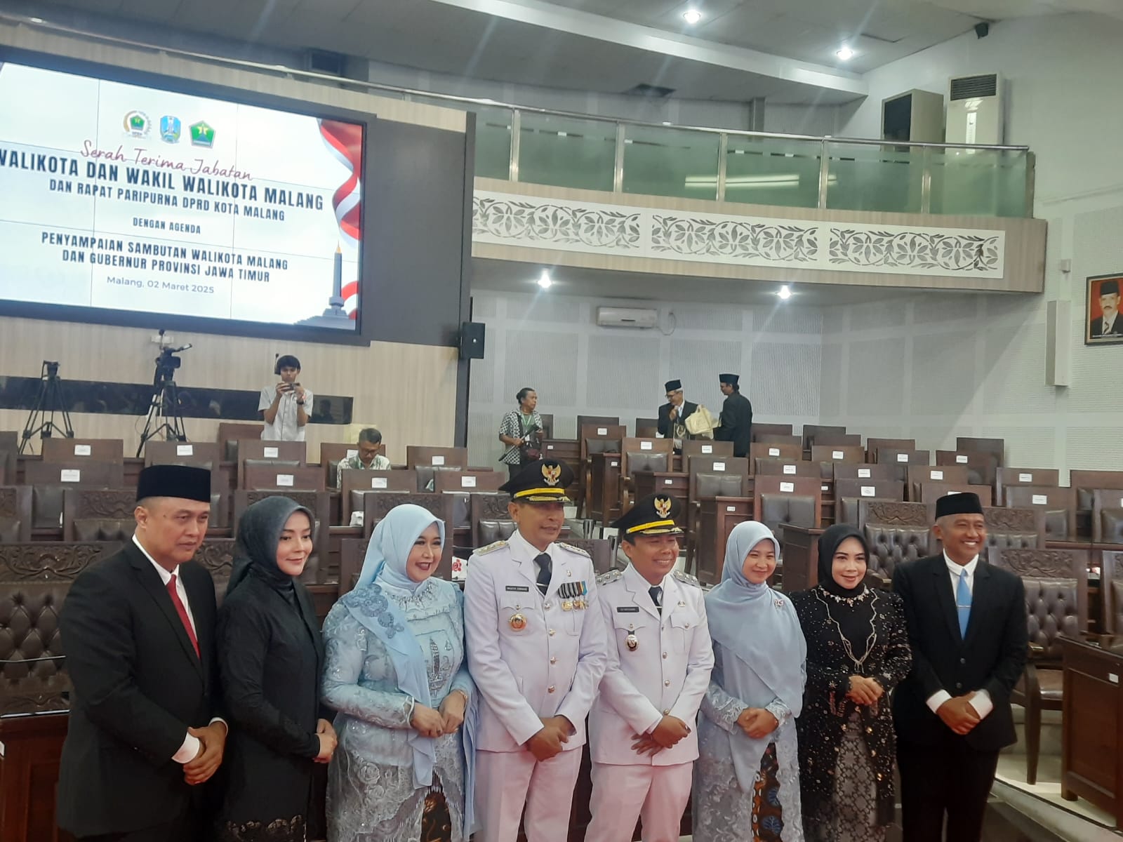 Serah Terima Jabatan Wali Kota Malang di DPRD Kota Malang, Wahyu Hidayat Dapat 12 Arahan dari Gubernur Jatim