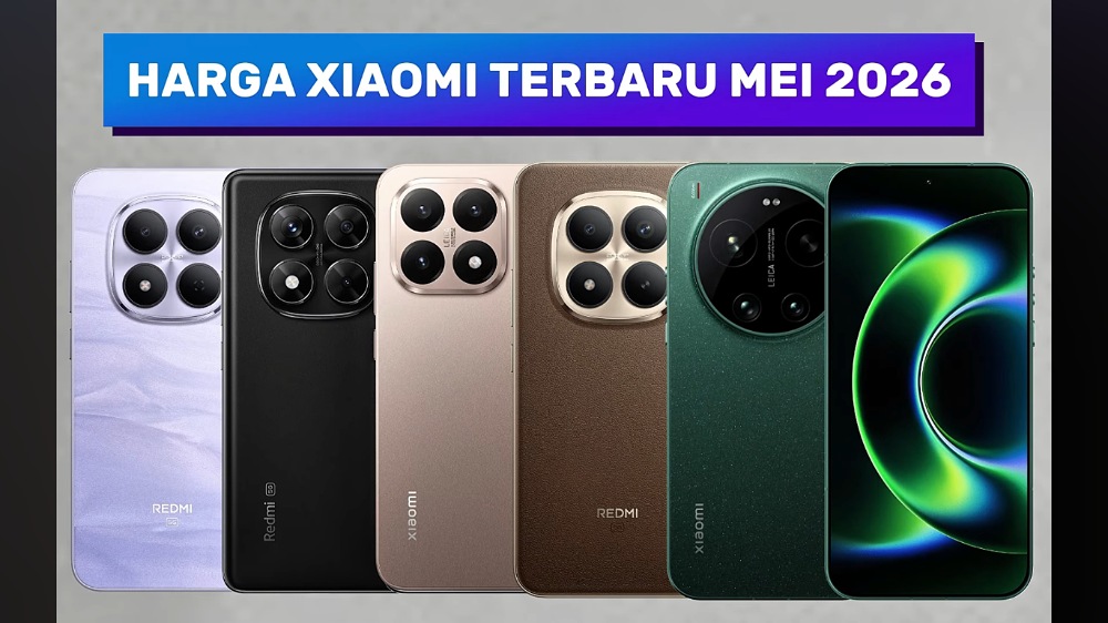 Update Harga HP Xiaomi Mei 2026, dari 1 Jutaan hingga Flagship 22 Juta, Ini Daftar Lengkapnya