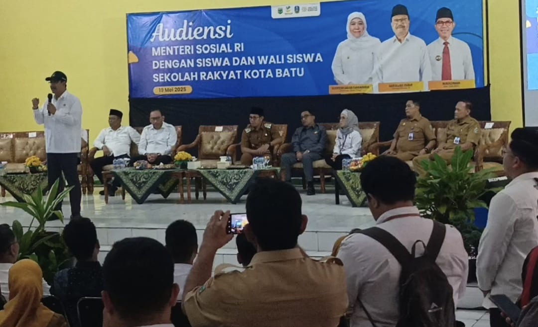 Sekolah Rakyat di Kota Batu Diresmikan Menteri Sosial