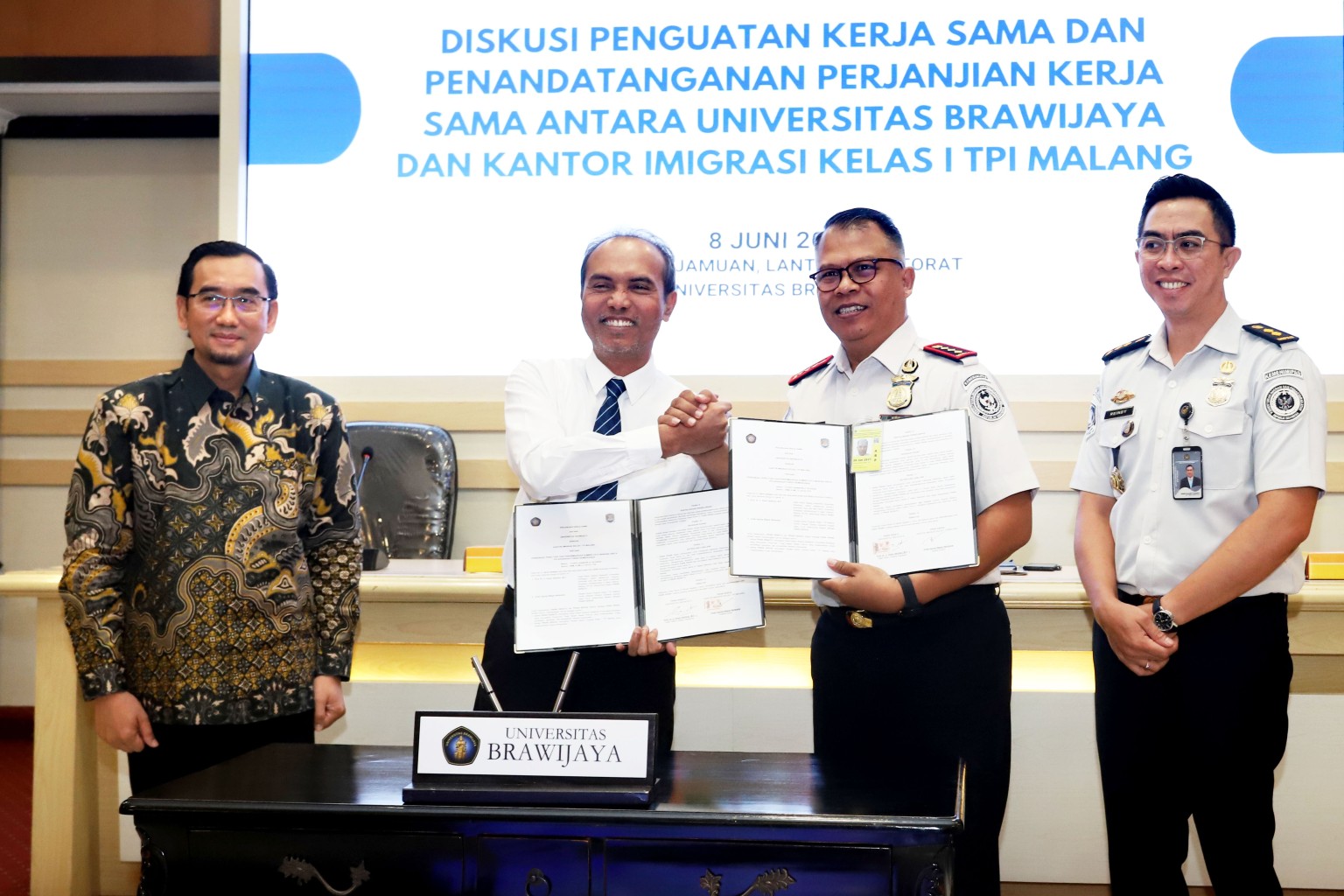 UB dan Imigrasi Malang Perpanjang Kerja Sama, Siap Kembangkan Riset hingga Layanan WNA