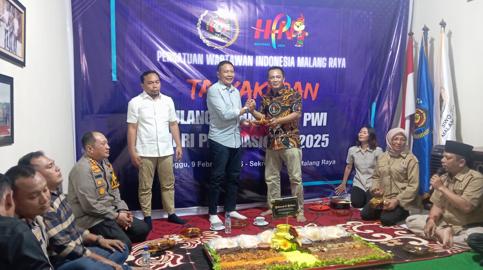 Gelar Peringatan HPN, PWI Malang Ajak Wali Kota dan Polresta Malang Perkuat Sinergi