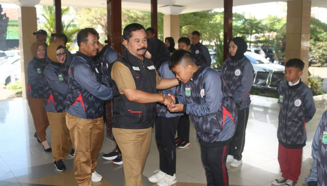 Kontingen O2SN Kabupaten Malang Diberangkatkan, Siap Tanding di Tingkat Provinsi