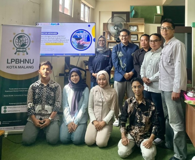 UB Kembangkan SIMBA NU, Warga Kota Malang Bakal Lebih Mudah Akses Bantuan Hukum