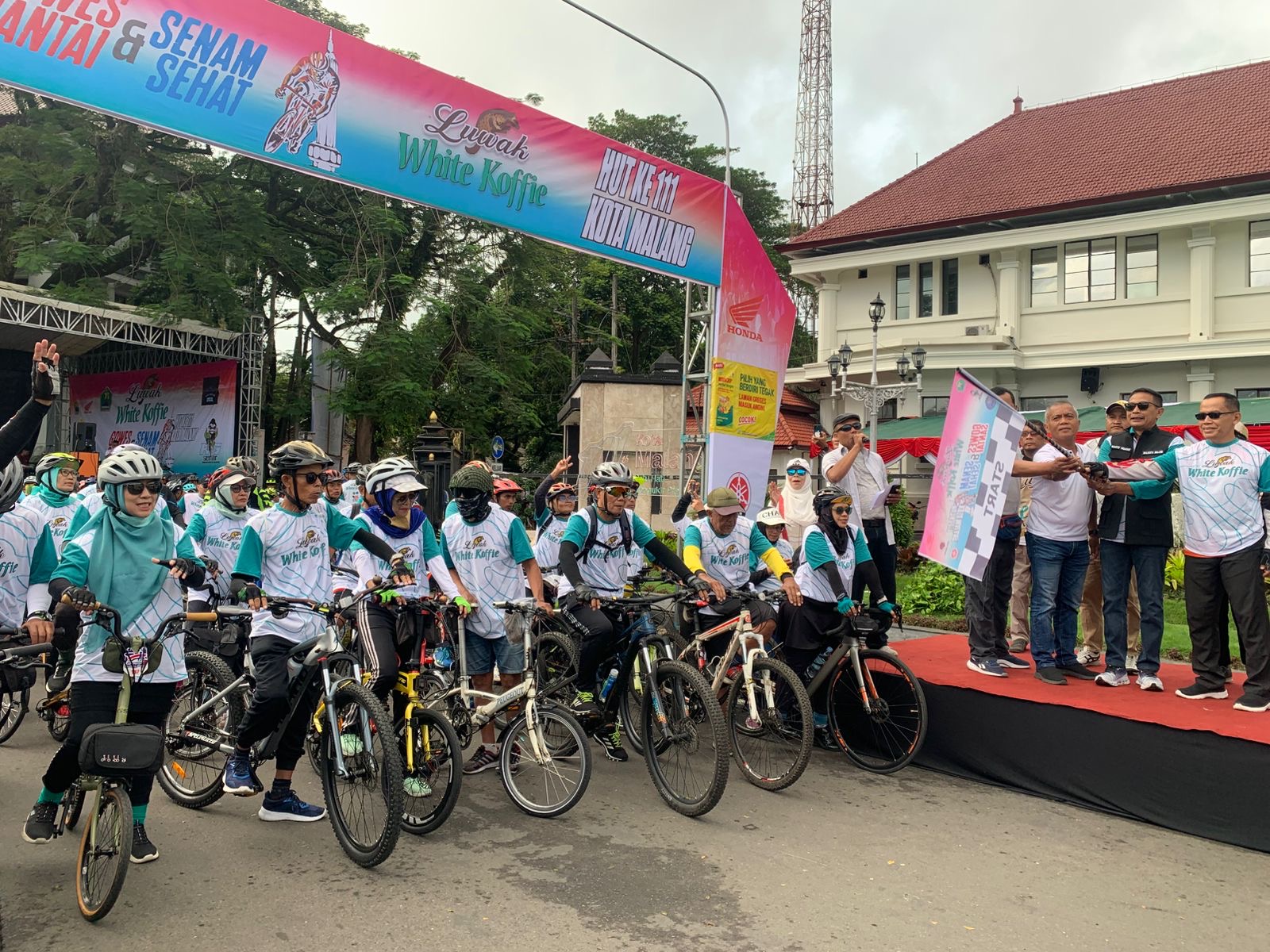 Gowes Santai HUT ke-111, Pemkot Malang Perkuat Citra Kota Sehat dan Ramah Komunitas