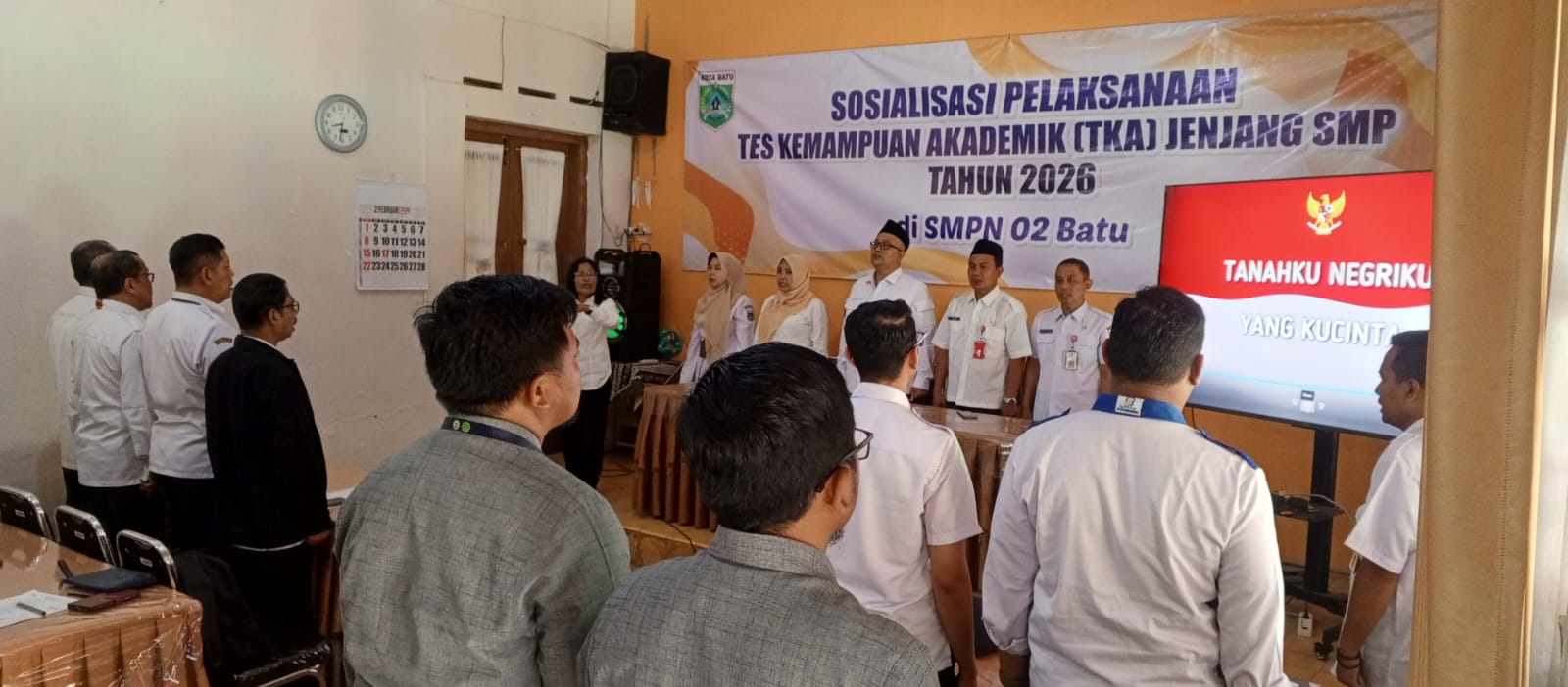 Dinas Pendidikan Kota Batu Sosialisasikan TKA Jenjang SMP