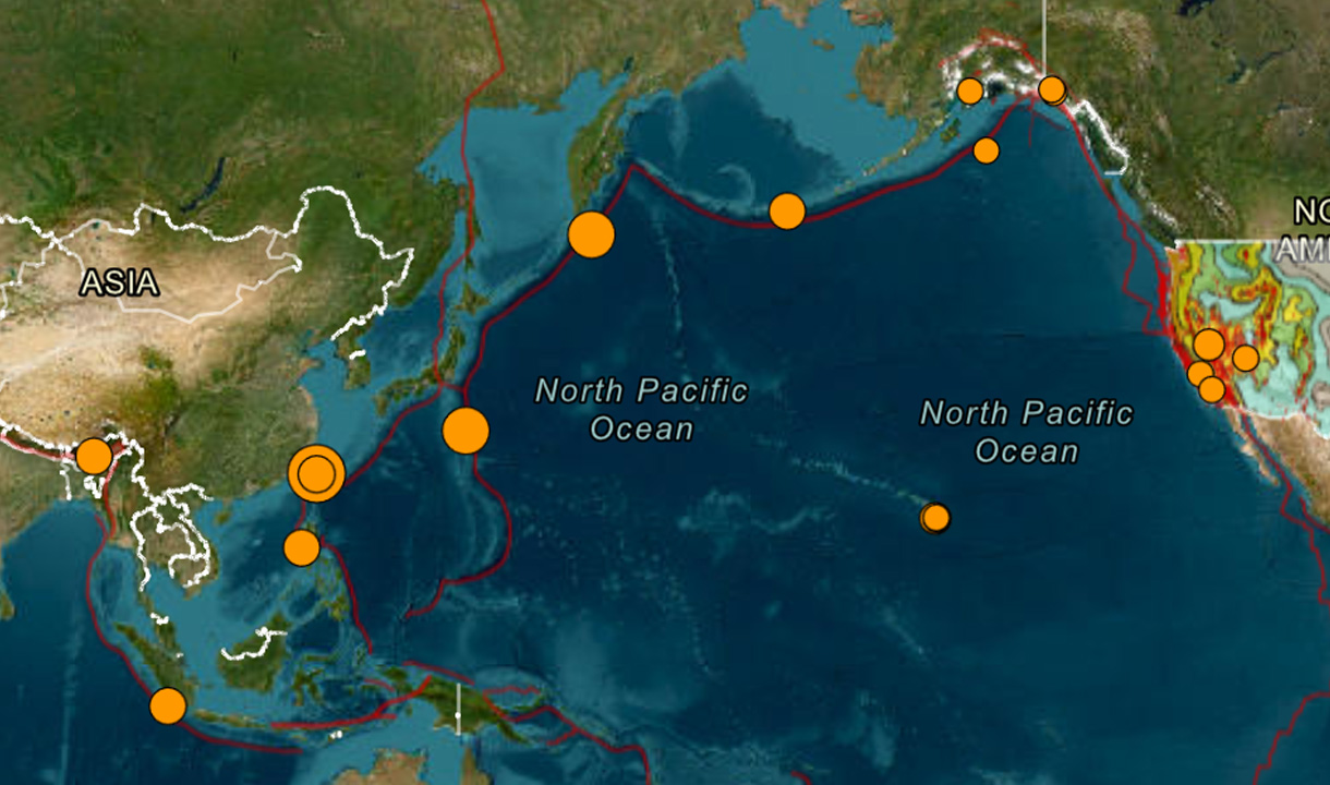 Asia Timur Diguncang Lima Besar dalam Sehari, Kekuatan M5.1 hingga M6.6