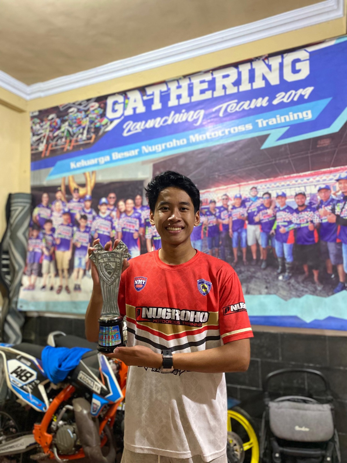 Javier Bhagawanta, Mahasiswa Informatika UMM Juarai Motocross Bergengsi