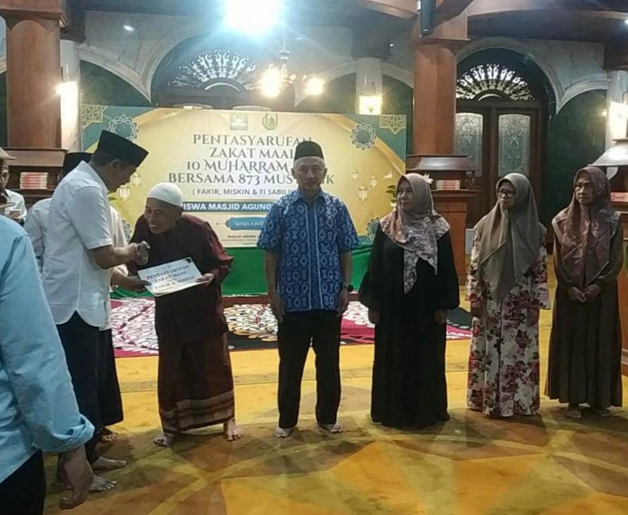 Momentum 10 Muharram, Baznas Kota Malang Salurkan Zakat Maal untuk 1.004 Mustahik