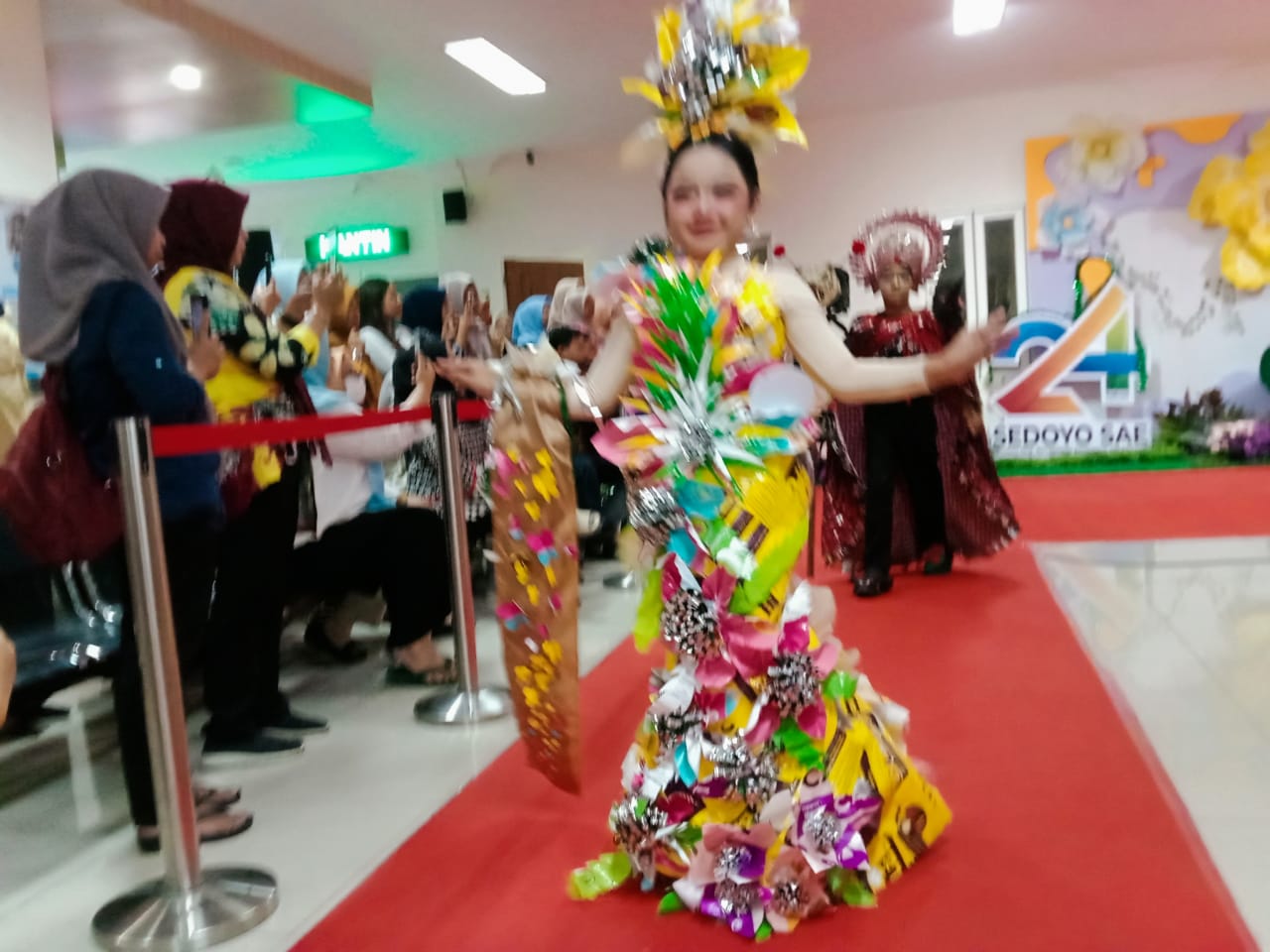 Ada Lomba Fashion Show di Mal Pelayanan Publik Kota Batu, Pelayanan Tetap Jalan