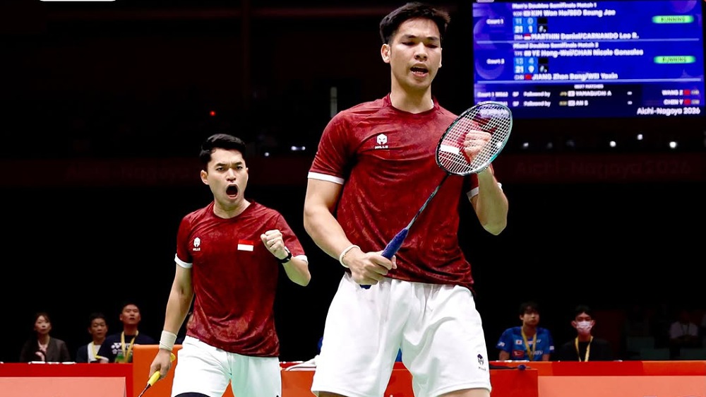Tumbangkan Pasangan Nomor 1 Dunia, Leo/Daniel ke Final Asian Games 2026
