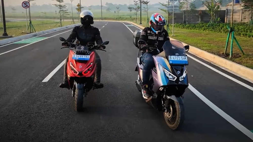 Touring Motor Listrik Polytron Fox 350 ke Lampung, Tempuh 183 Km dari Bogor hingga Kalianda