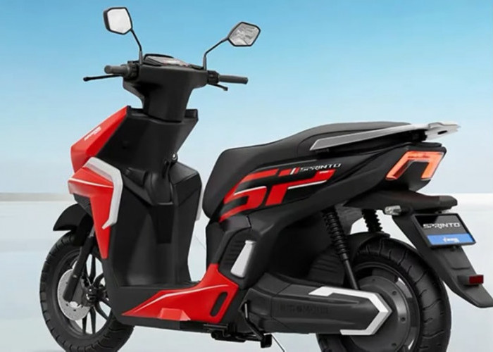 Indomobil e-Motor Sprinto 2026 Punya Speaker Bluetooth hingga Cruise Control, Intip Daftar Fitur Lengkapnya