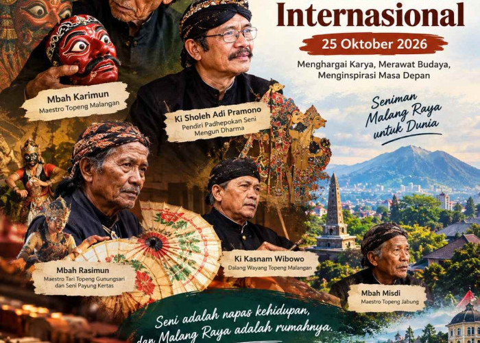 Hari Seniman Internasional 25 Oktober 2026, Mengenang Maestro dan Pewaris Seni Malang Raya
