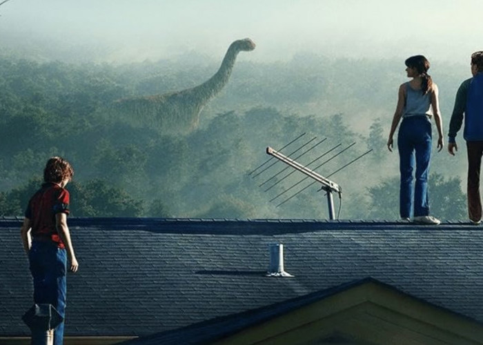 Sinopsis The End of Oak Street, Saat Keluarga Anne Hathaway Dikejar Dinosaurus