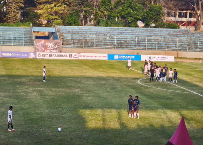 Laga Sengit Tanpa Gol, Persikoba Berbagi Poin dengan Persigar Garut