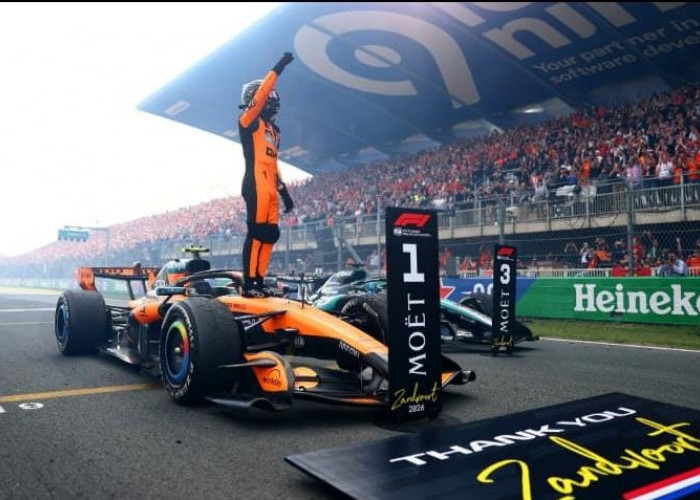 Lando Norris Menang Dramatis di F1 GP Belanda 2026, Kalahkan Kimi Antonelli dan Duo Mercedes