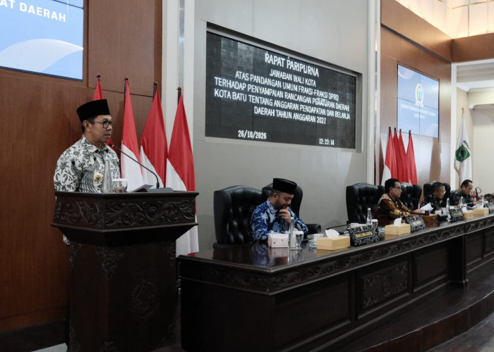 APBD 2027 Kota Batu Rp1,07 T, Nurochman Pangkas Belanja Seremonial, Layanan Publik Aman
