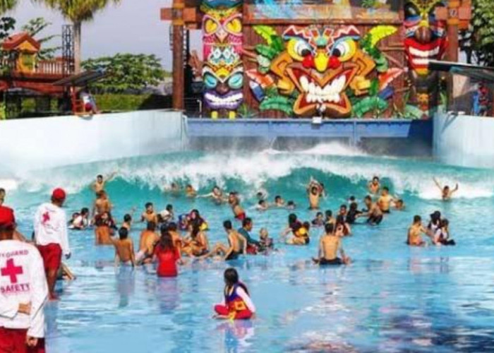 Libur Lebaran, Hawai Waterpark Malang Mulai Diserbu Wisatawan