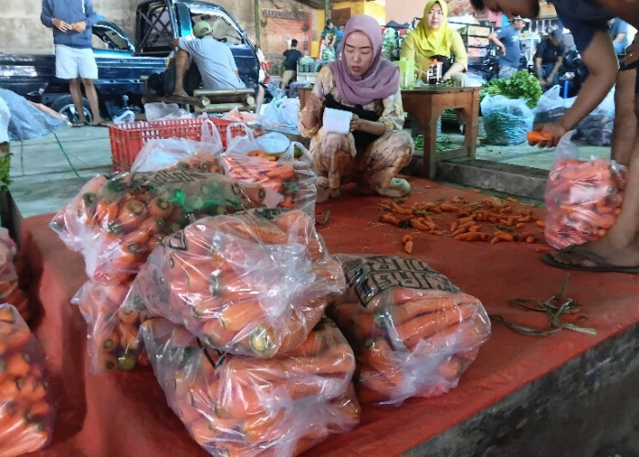 Ketersediaan Stok Jadi Pemicu, Harga Wortel di Pasar Karangploso Melejit, Seledri dan Brokoli Anjlok