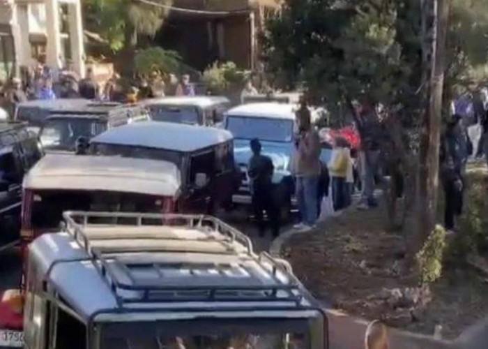 BB TNBTS Jelaskan Kronologi Kemacetan dan Kericuhan di Jalur Wisata Bromo