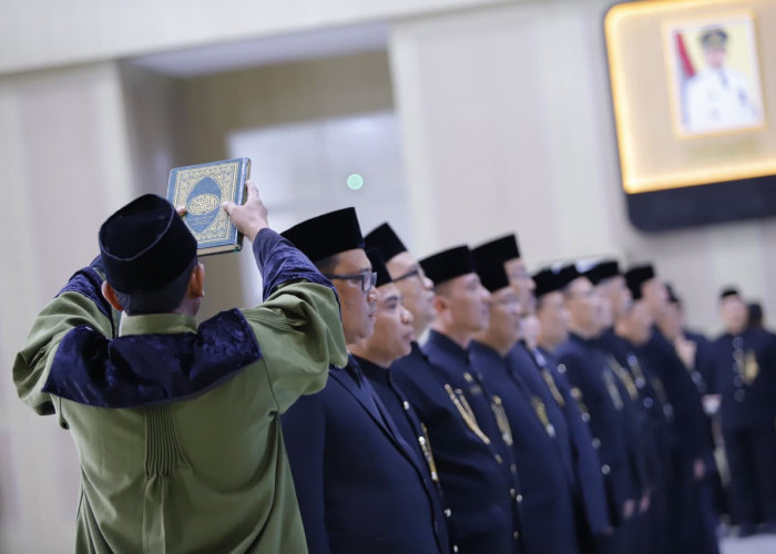 15 Pejabat Pemkot Batu Dilantik, Sekda Diisi Plh