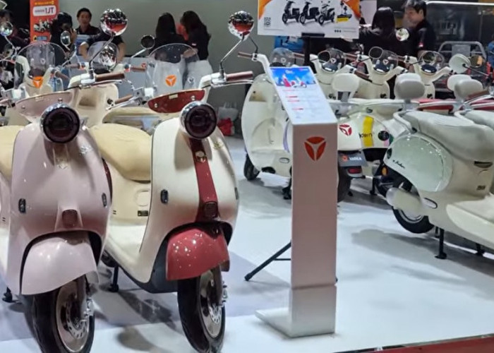 Booth Yadea Disebut Paling Besar di PRJ 2026, Deretan Motor Listrik Baru Jadi Daya Tarik Utama