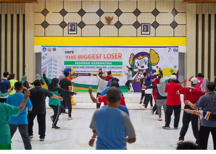 Dies ke-71 UM Usung Tema Sehat, Bergerak, dan Berdampak, Ada Program “The Biggest Loser 2025”  