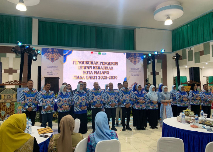 Dekranasda Kota Malang Dikukuhkan, Patok Target Bawa Perajin Makin Melek Teknologi dan Tingkatkan Ekspor