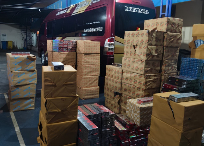 Bea Cukai Malang Sita 1,49 Juta Batang Rokok Ilegal, Potensi Kerugian Negara Rp1,11 M
