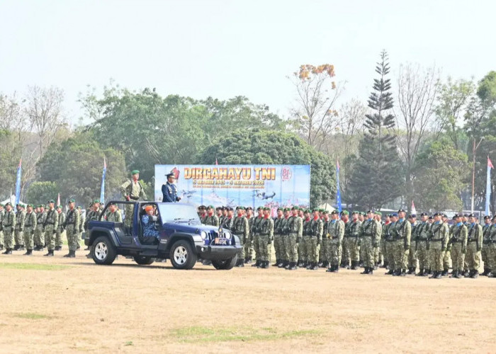 HUT ke-81 TNI di Malang, Prajurit Ditekankan Kuasai Teknologi dan Adaptif Hadapi Ancaman