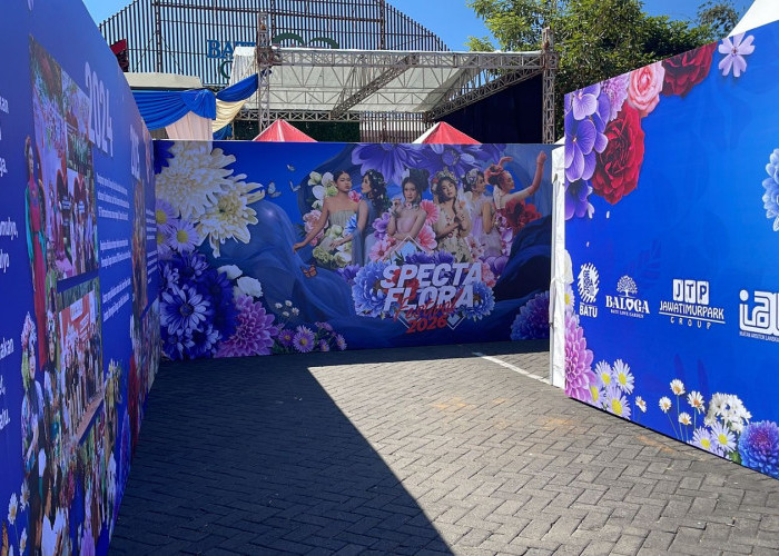 Persiapan Specta Flora Festival Capai 70 Persen, Ketua Panitia: Vendor dan Tenan Sudah Loading