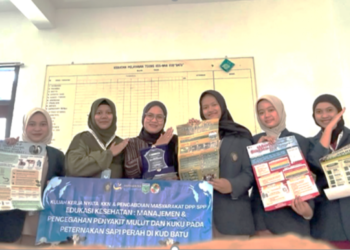 Dosen FKH UB Dampingi 80 Peternak KUD Batu Tingkatkan Manajemen Kesehatan dan Cegah PMK