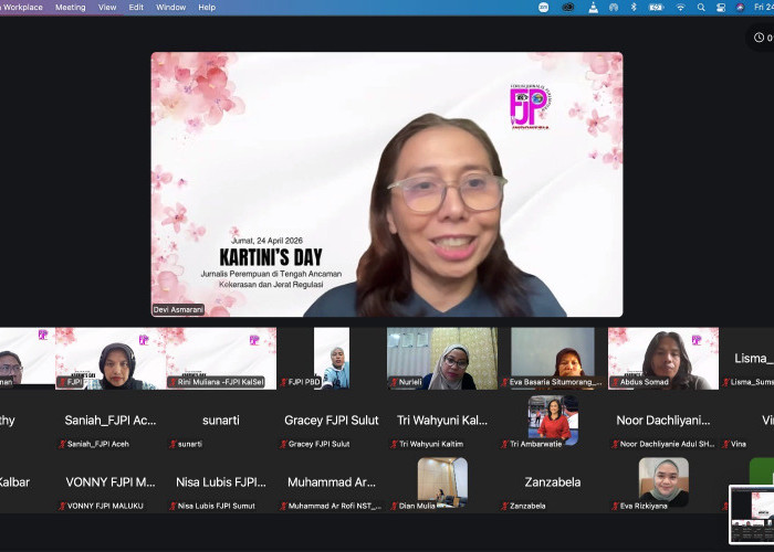 FJPI Soroti Ancaman Kekerasan terhadap Jurnalis Perempuan dan Pembatasan Pers Digital
